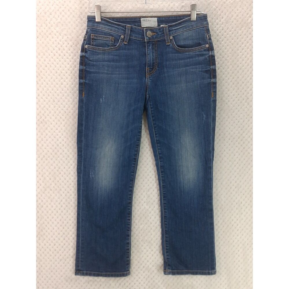 BKE Payton Capri Jeans Women's 25 Medium Wash Low Rise